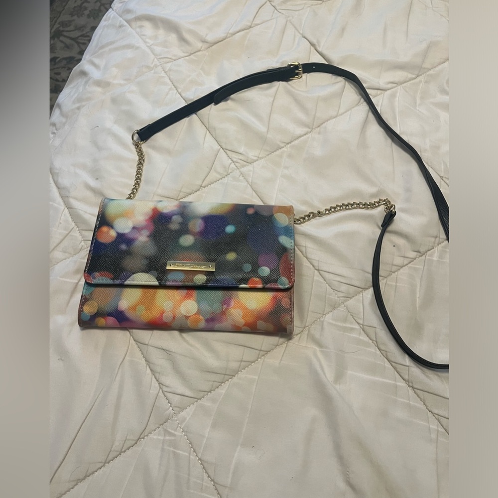 Betsey Johnson colorful crossbody purse